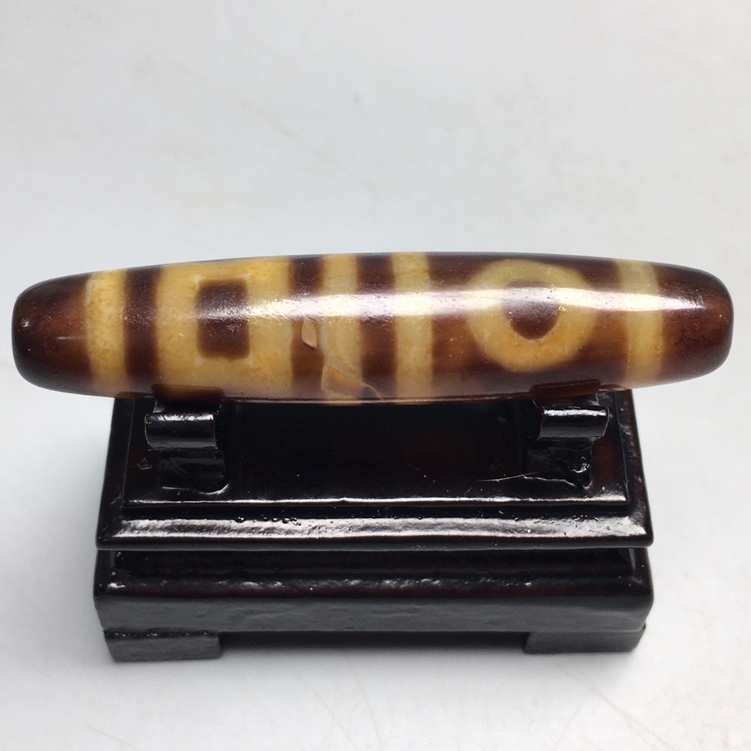 旧蔵 天地天珠 風水開運 自然風化 高油 根付 中国古玩 骨董品 時代物 稀少唐物拍卖