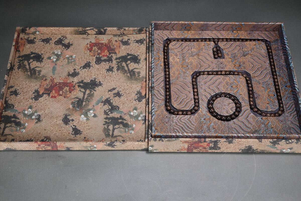 旧蔵 沈香木彫 佛珠 手串 古擺件 古置物 中国古玩 骨董品 時代物 稀少唐物拍卖