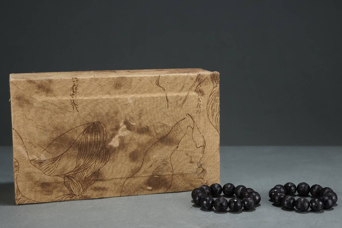 旧蔵 沈香木彫 大日如來 手串 古擺件 古置物 中国古玩 骨董品 時代物 稀少唐物拍卖