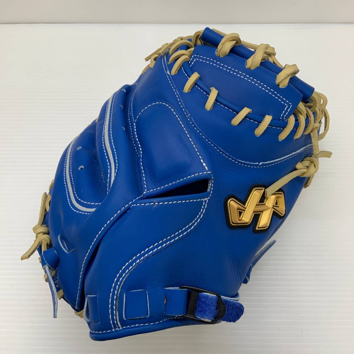 ハタケヤマ HATAKEYAMA 軟式 大人 一般 キャッチャーミット 捕手 グローブ グラブ 右投げ TH-F23AP 中古品 野球 6725拍卖