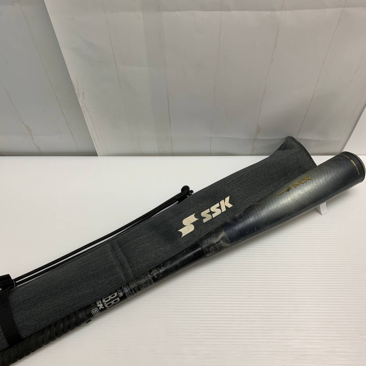 エスエスケイ SSK MM23MX 軟式 大人 一般 FRP製バット SBB4040 ケース付き 野球 7268拍卖