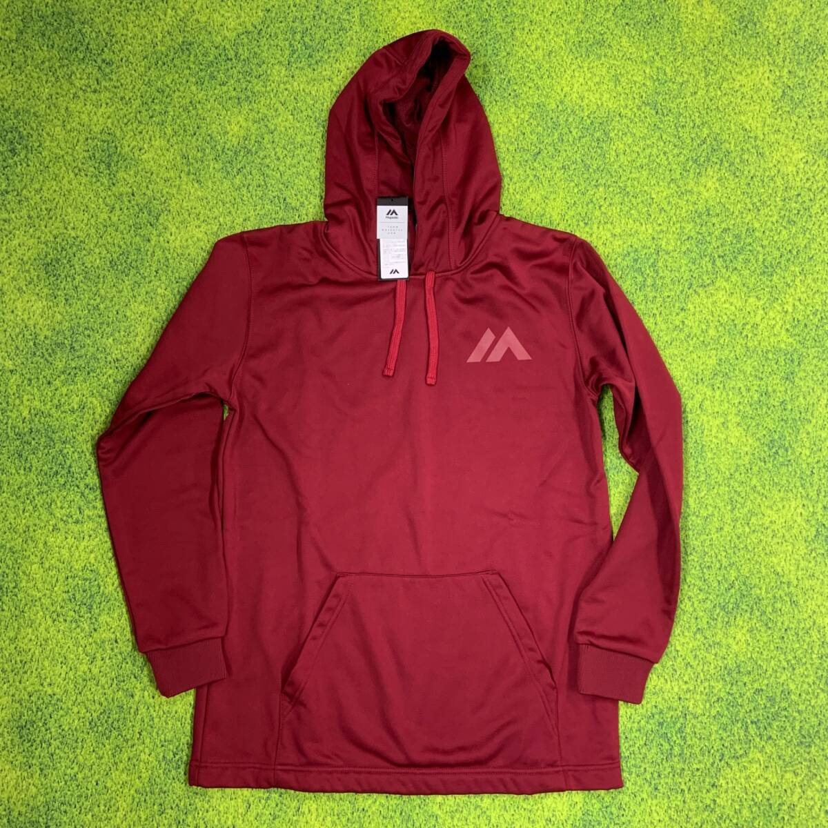 マジェスティック パーカー 長袖 プロモデル フーディ バックプリント Lサイズ ウェア 野球 XM06-MJ-9F06BD-LG H-4379拍卖