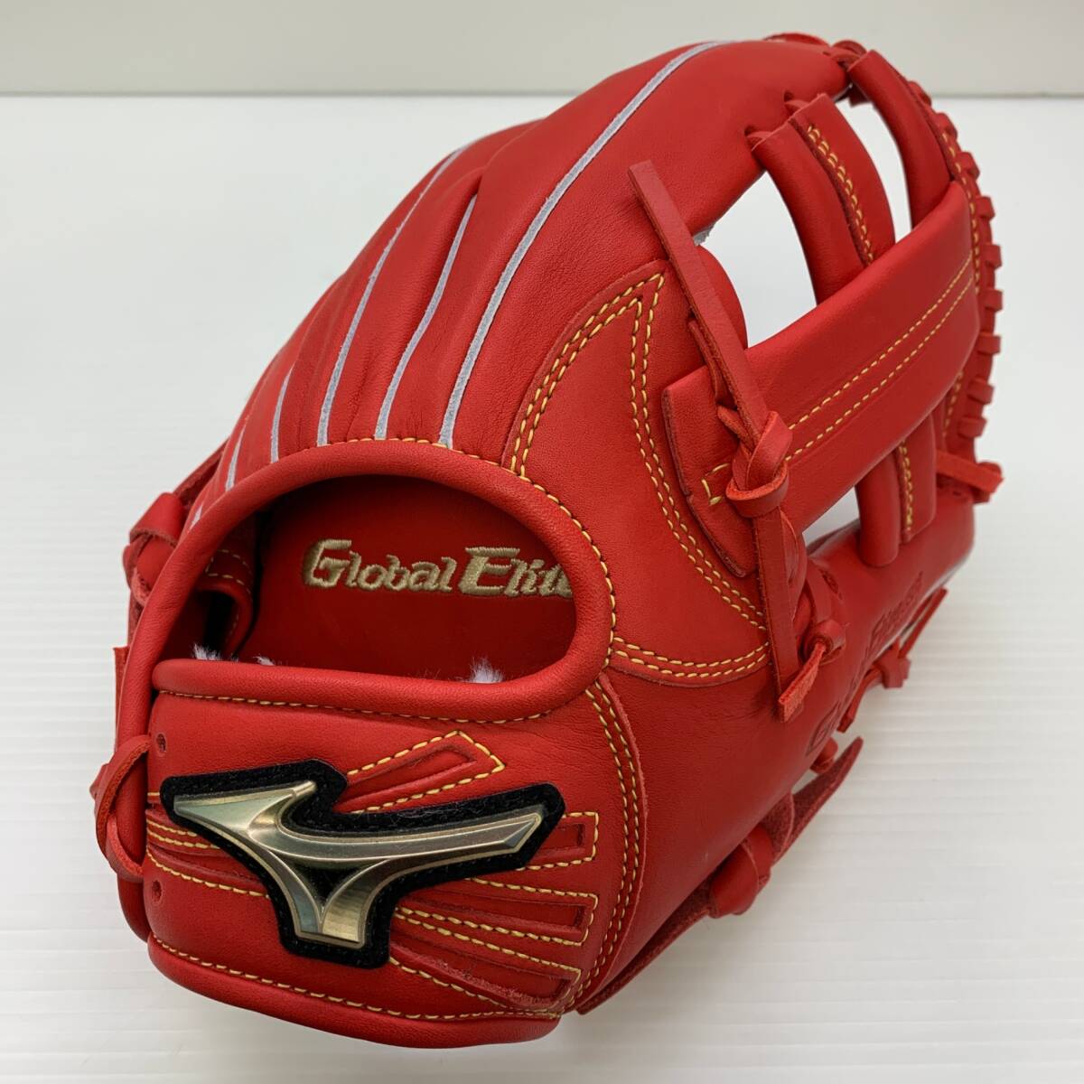 ミズノ MIZUNO グローバルエリート 少年軟式 子ども 内野手用 グローブ グラブ 右投げ 1AJGY28213 タグ付き グローブ袋付き 野球 7005拍卖