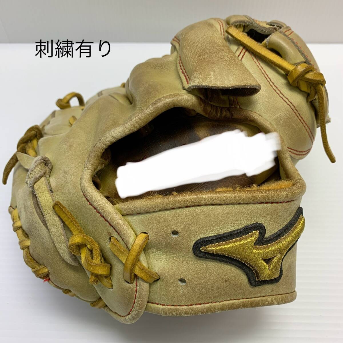 ミズノ MIZUNO ミズノプロオーダー 硬式 大人 一般 投手用 グローブ ピッチャー グラブ 右投げ 中古品 野球 7018拍卖