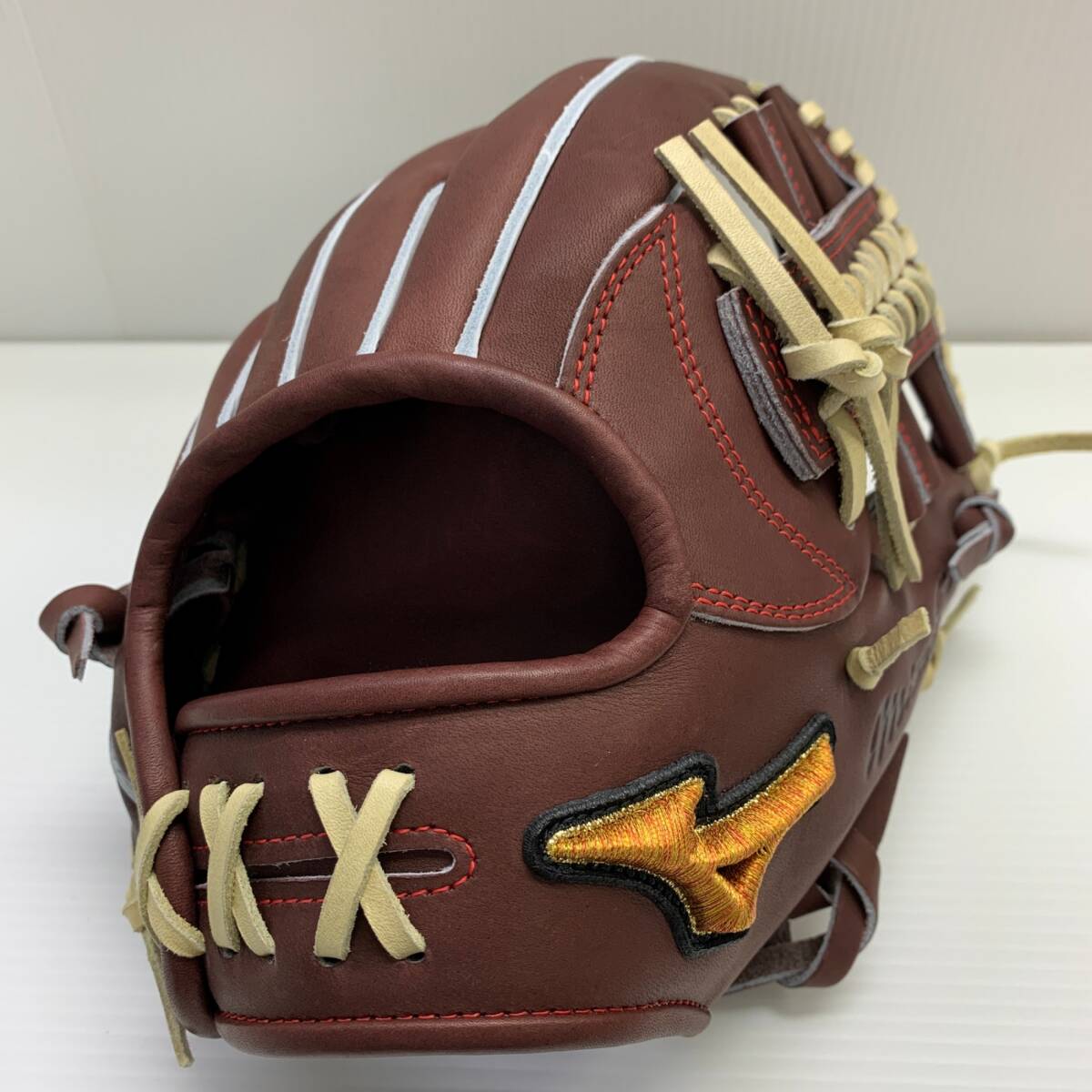 ミズノ MIZUNO ミズノプロ HAGAJAPAN 硬式 大人 一般 内野手用 グローブ グラブ 右投げ 1AJGH32213 タグ付き 野球 7035拍卖