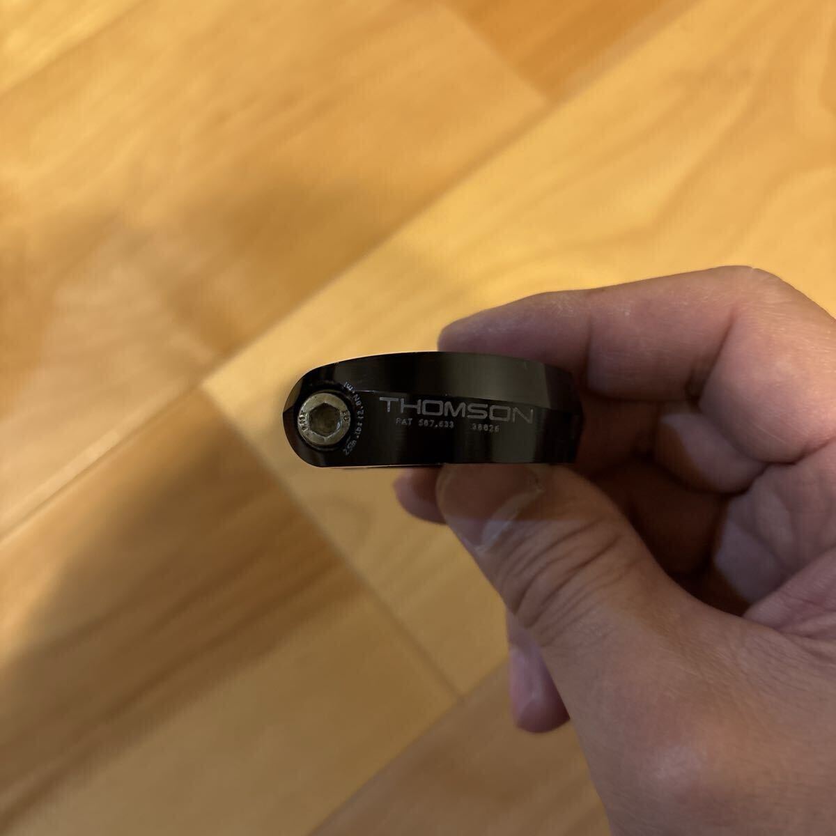 THOMSON seat clamp (black) 31.8mm拍卖