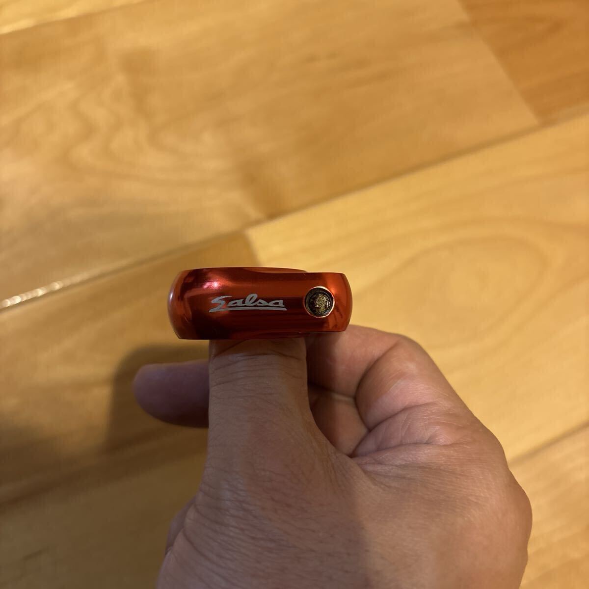 SALSA CYCLES seat clamp (Red) 32.0mm拍卖