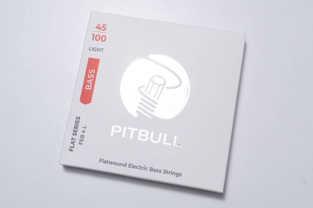 【new】Pitbull Strings / FEB4L 4strings E.Bass Flat Wound 45-100【GIB横浜】拍卖