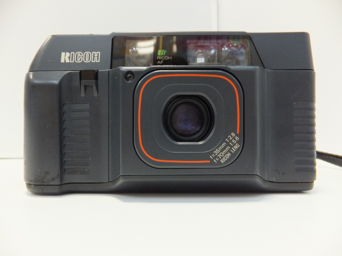★リコー RICOH TF-500D f=35mm 1:2.8 f=70mm 1:5.6 RICOH LENS コンパクトフイルムカメラ 動作未確認 【中古】【dgs2088】拍卖