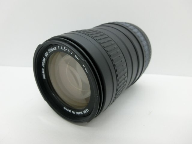 シグマ SIGMA キャノン用 望遠 レンズ ZOOM 100-300mm 1:4.5-6.7 DL Φ55 動作未確認【中古】【dgs2621】拍卖