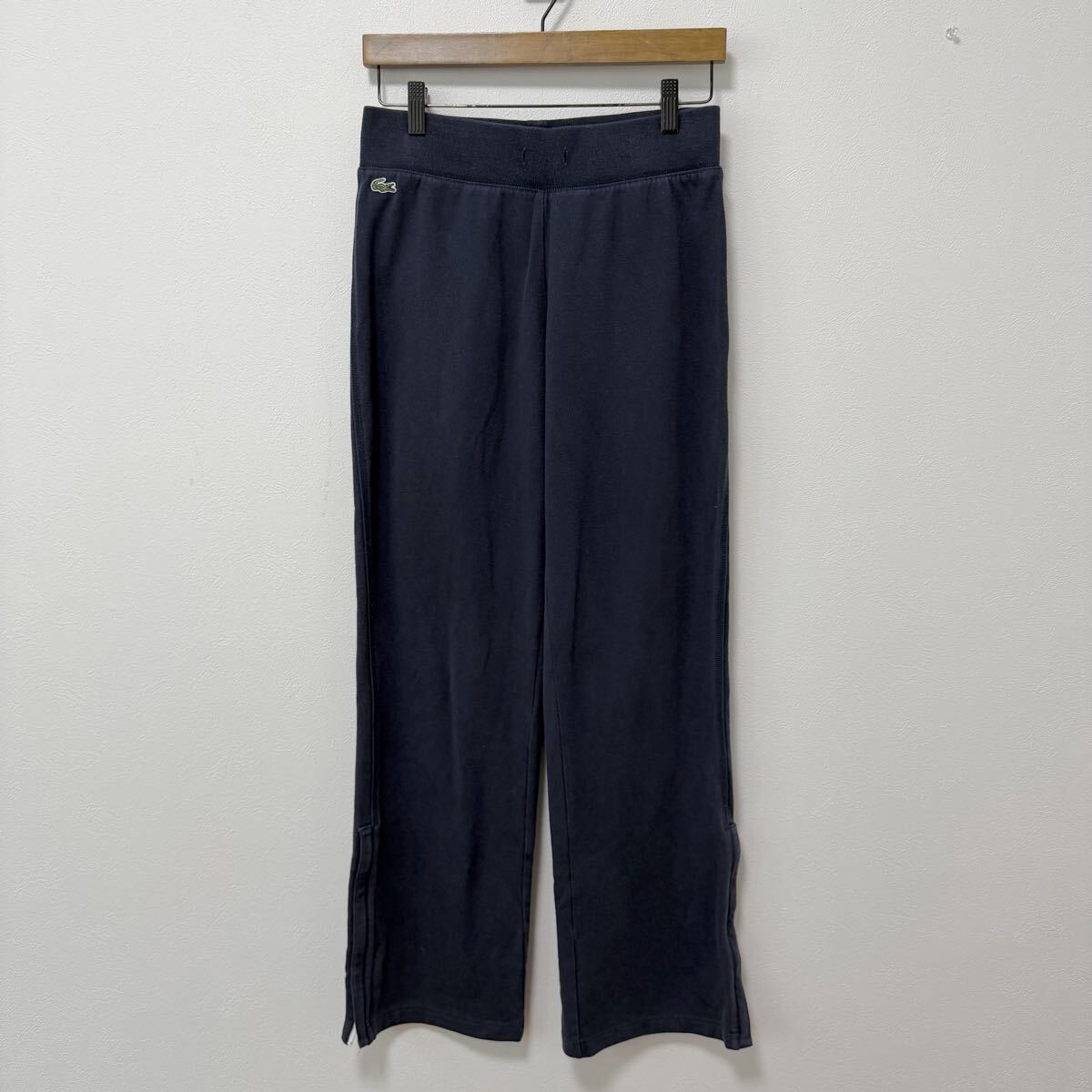 古着屋さんで購入 LACOSTE SPORT 裾フレアジップパンツ 42拍卖