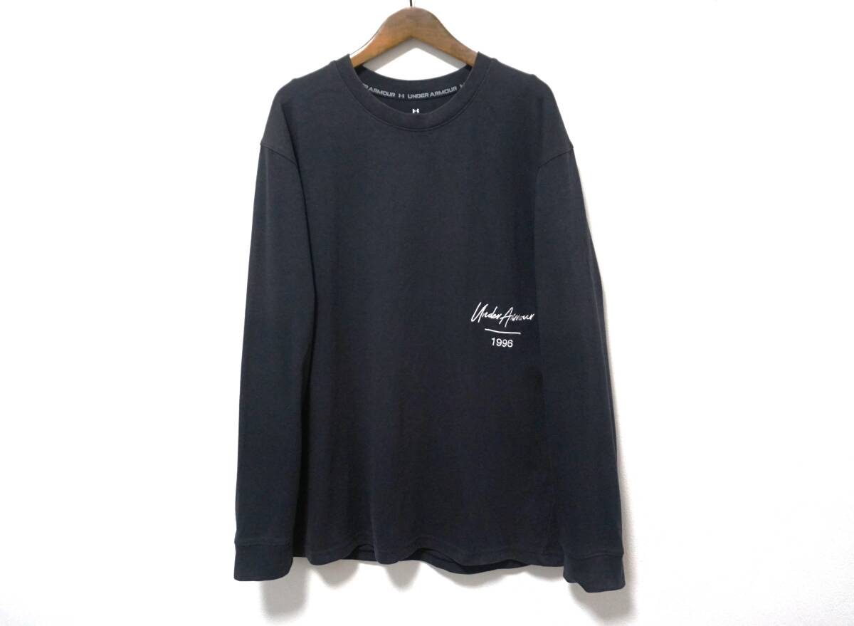 23年 UNDER ARMOUR バックプリントが◎ ロングスリーブTシャツ L拍卖