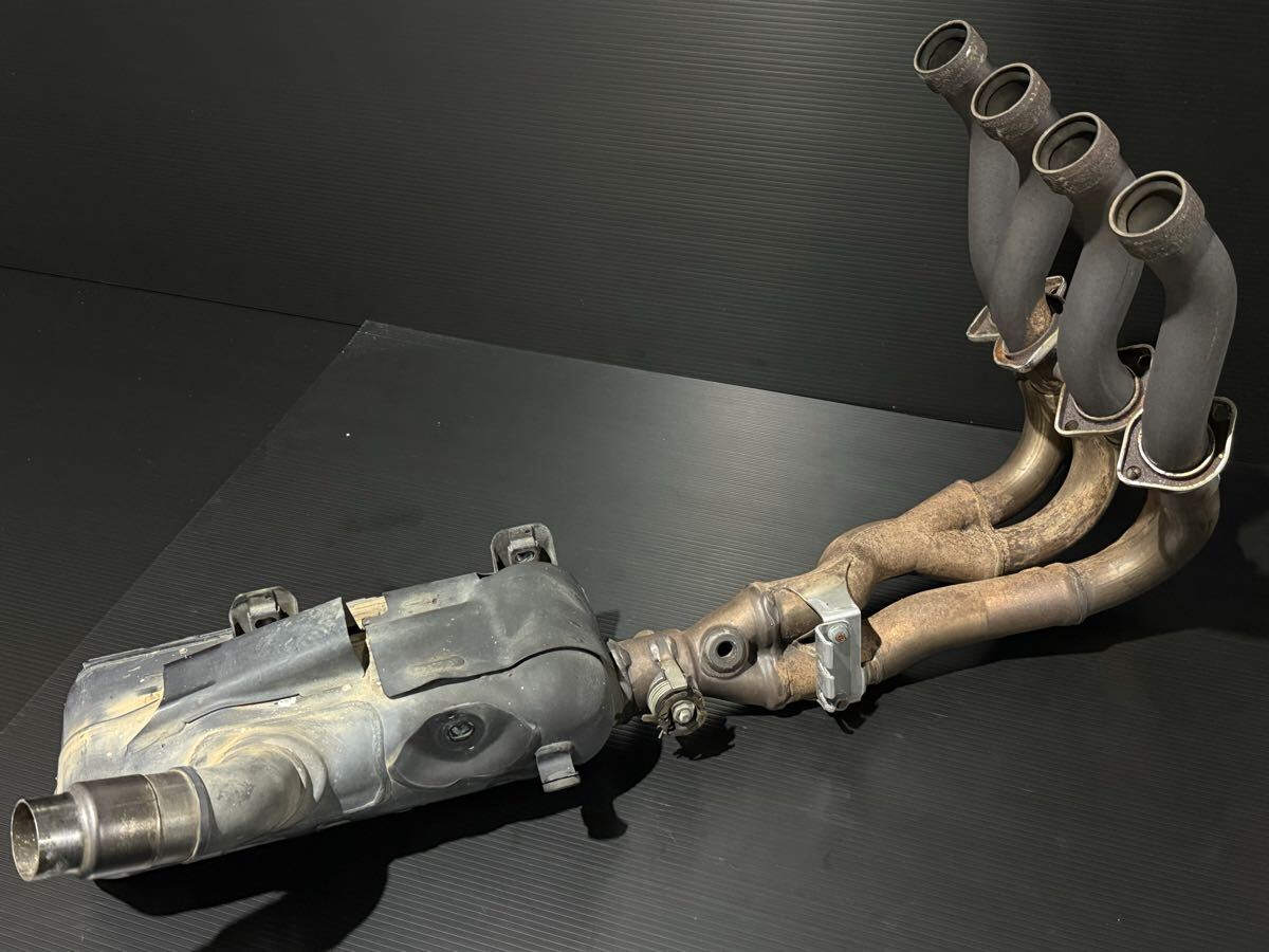 GSX-R600 エキゾーストパイプ! K8 K9 L0スズキ 純正 中古 バイク 部品 GSX-R750 08~10年 車検 Genuine リアステップ マフラー拍卖