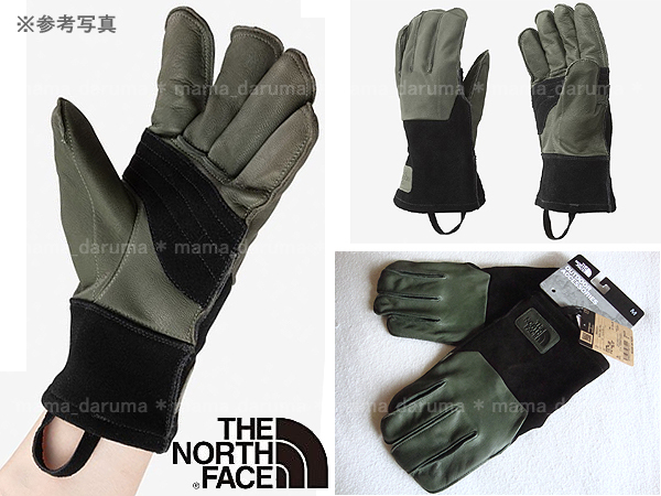新品 THE NORTH FACE ザ ノースフェイス 断熱 ボン ファイヤー キャンプ グローブ M やぎ革 緑 グリーン NTNN62300 手袋 ユニセックス拍卖