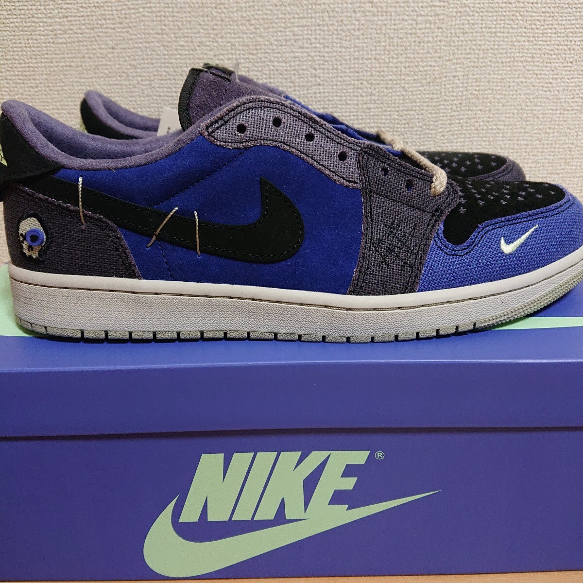 NIKE AIR JORDAN 1 RETRO LOW OG Zion Williamson 28.5cm拍卖