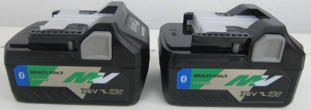 HiKOKI ハイコーキ マルチボルト リチウムイオンバッテリー Bluetooth内蔵 36V BSL36A18B 2個セット 残量表示付拍卖