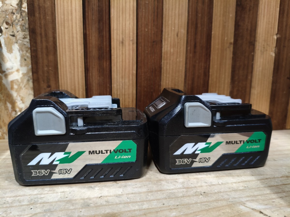ハイコーキ マルチボルト リチウムイオンバッテリー BSL36A18 リチウムイオン電池 2個セット拍卖
