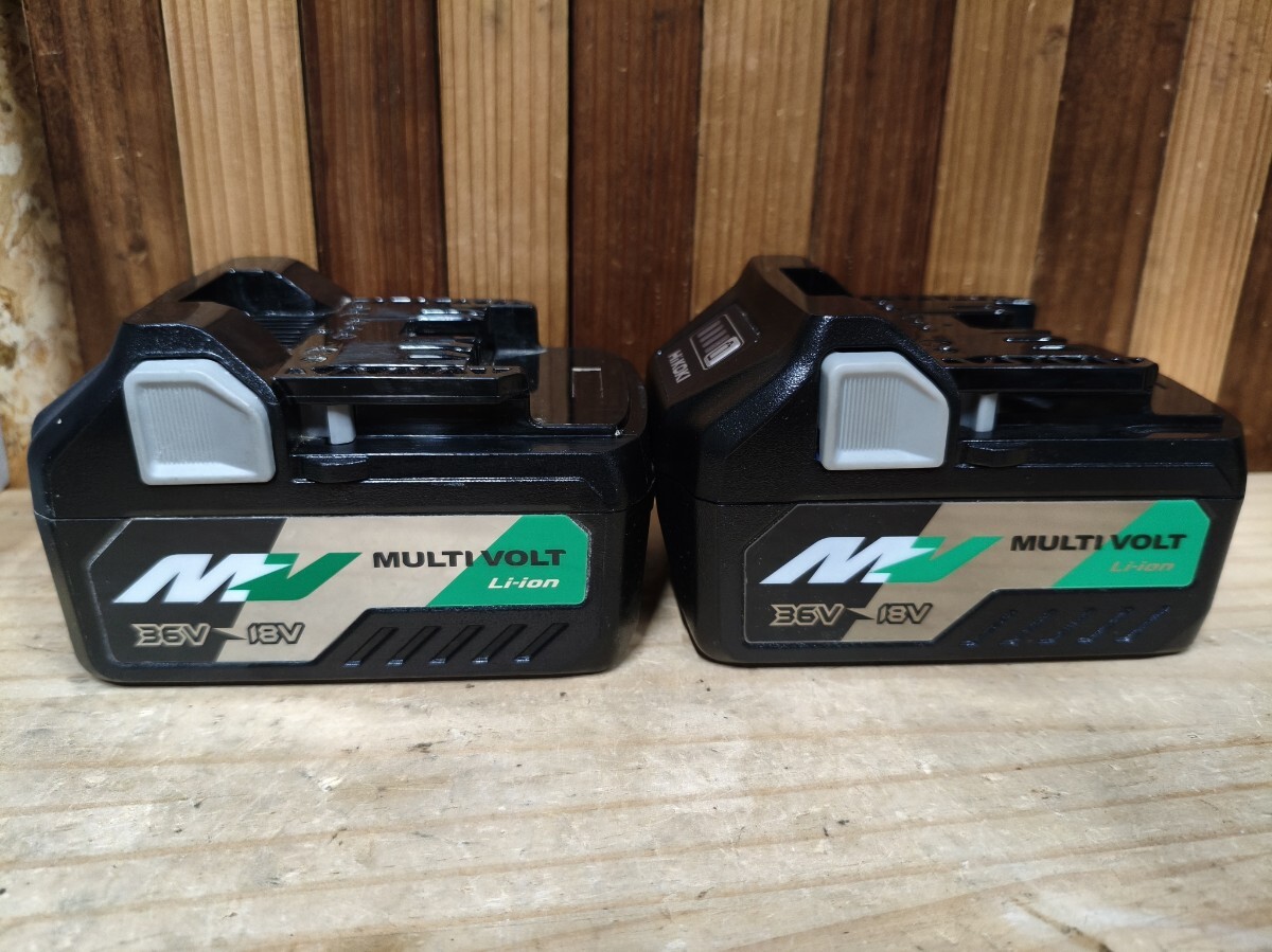 ハイコーキ マルチボルト BSL36A18 リチウムイオンバッテリー マルチボルトバッテリー 蓄電池 2個セット拍卖
