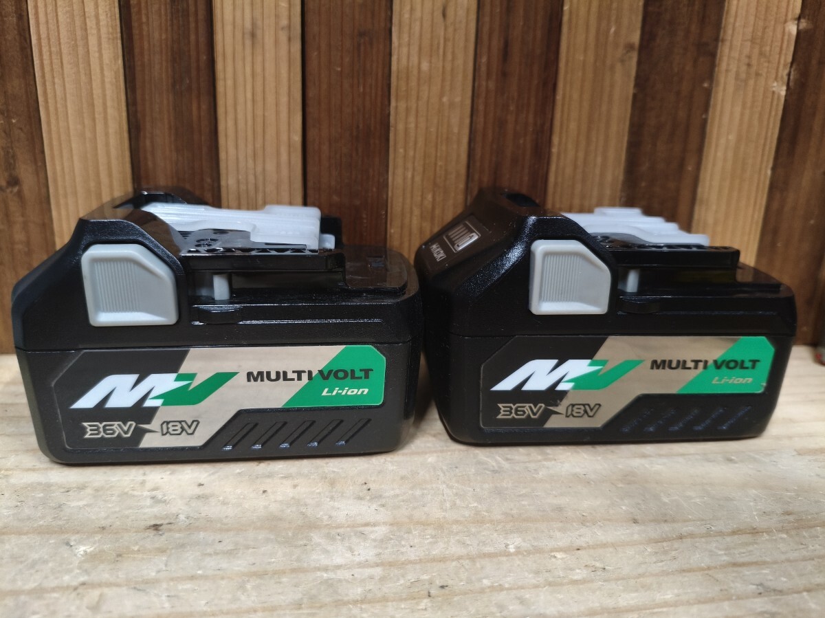 ハイコーキ マルチボルト BSL36A18 リチウムイオンバッテリー マルチボルトバッテリー 2個セット 純正品拍卖