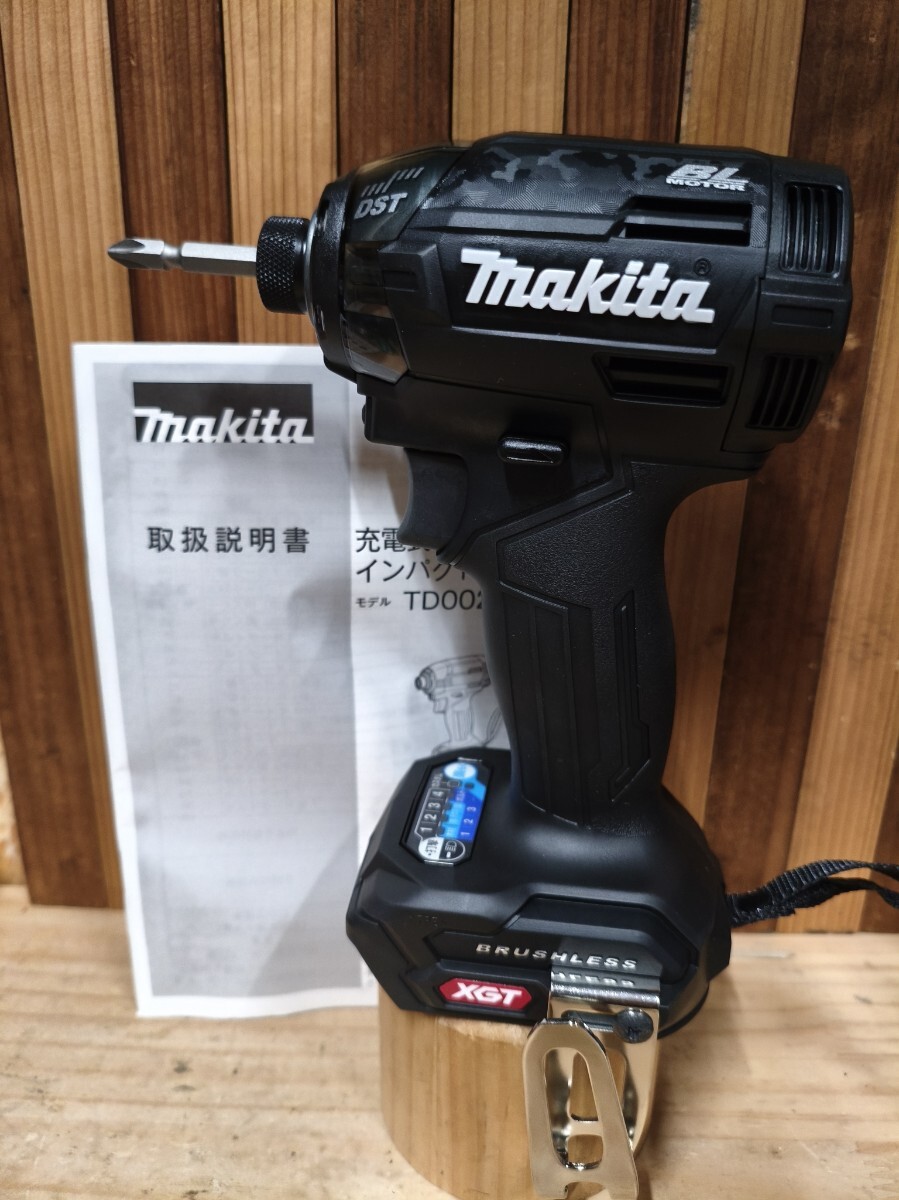makita マキタ TD002G コードレスインパクトドライバー 充電式インパクトドライバ ブラック 本体 未使用拍卖