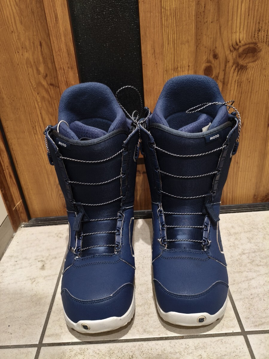 バートン BURTON スノーボードブーツ MOTO モト アジアンフィット 27.5センチ拍卖