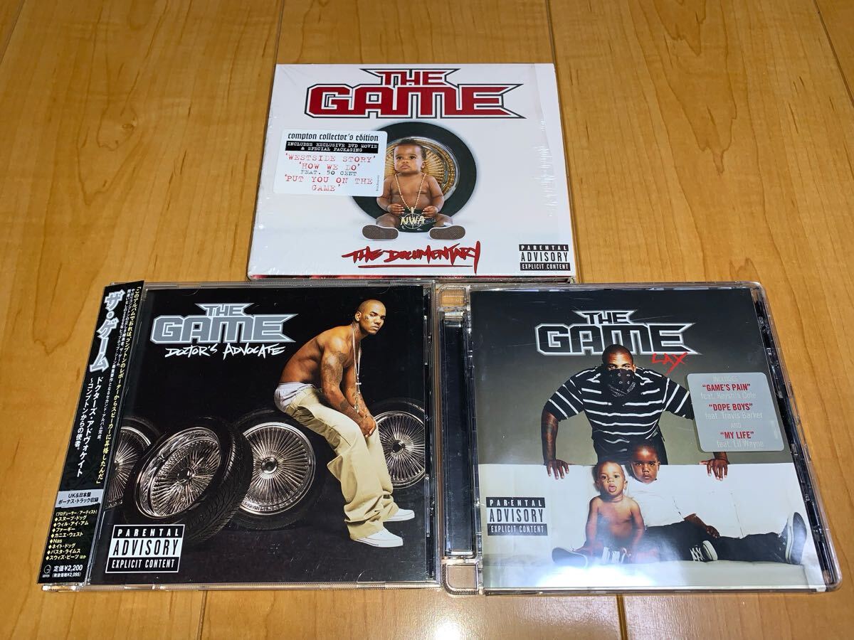 【中古CD】The Game アルバム3作品セット / ザ・ゲーム / The Documentary: Collector's Edition / Doctor's Advocate / LAX / G-RAP拍卖