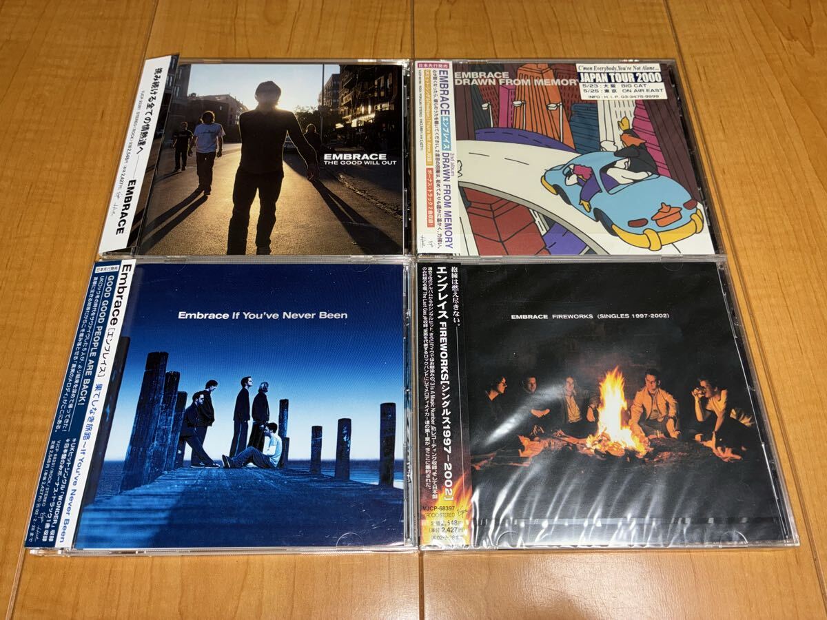 【国内盤帯付き・未開封CD】エンブレイス / Embrace アルバム4枚セット / The Good Will Out / Drawn From Memory / If You've Never Been拍卖