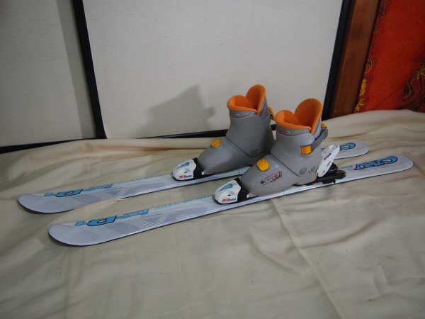 子供スキーセット カービングスキー118cmブーツ22cm セット #35拍卖