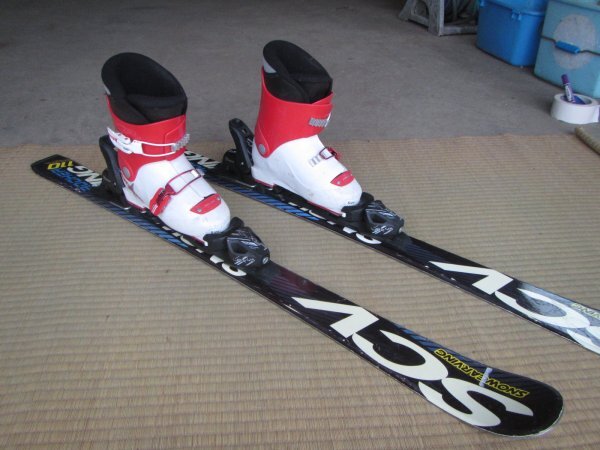 子供スキーセット ROCKER スキー 110cm ブーツ 19cm セット #31拍卖