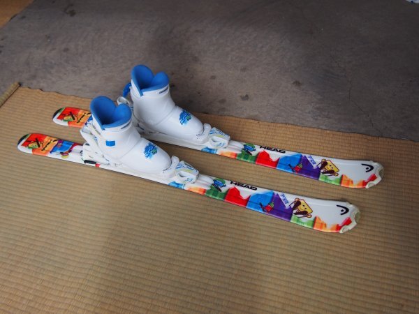 HEAD 子供スキーセット スキー117cm ブーツ19cm #73拍卖
