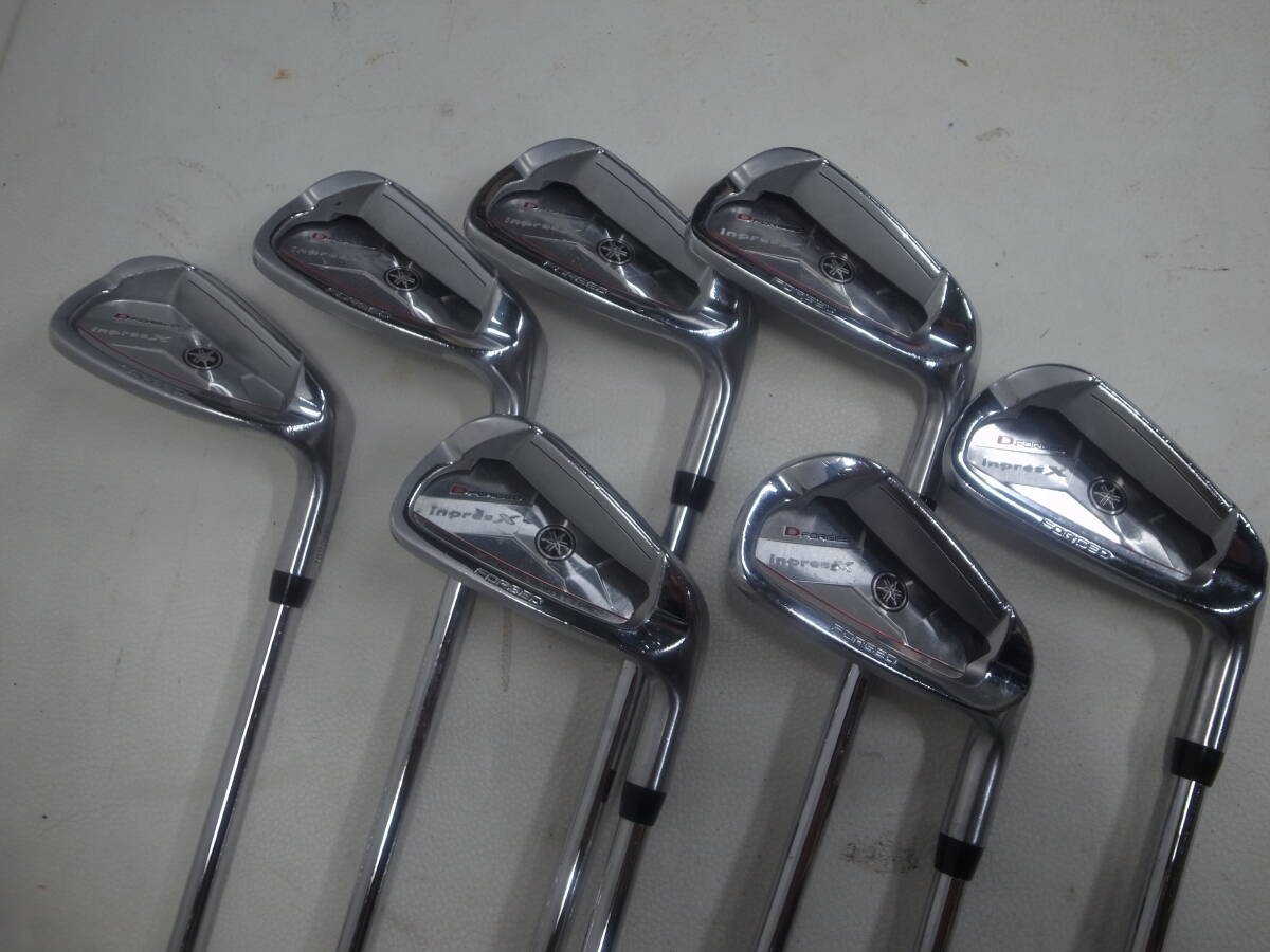 ★YAMAHA/ヤマハ★inpres インプレス X D FORGED★4.5.6.7.8.9.P★ゴルフ★右利き★アイアン★7本セット★シャフトN.S.PRO 850GH R拍卖