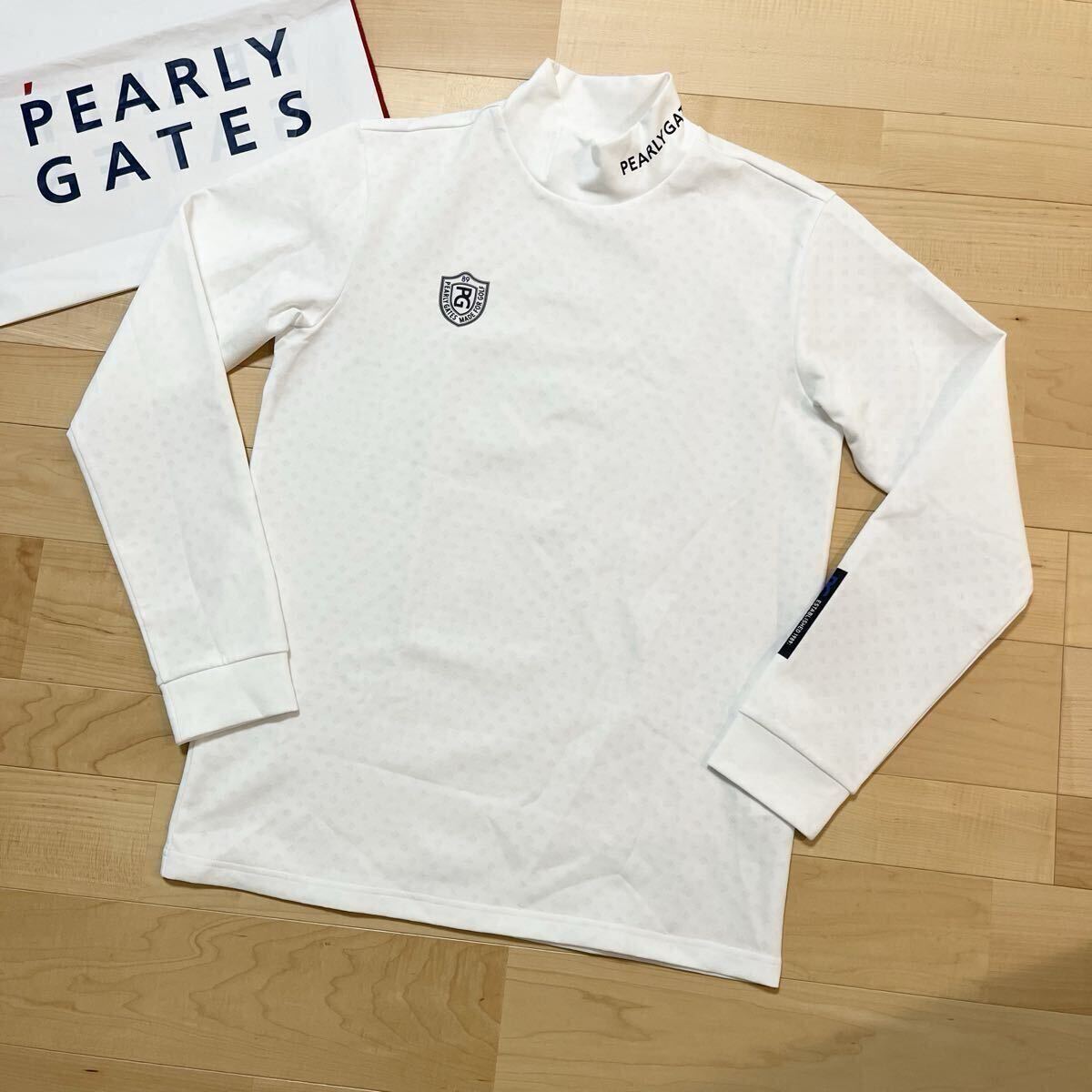 ★極美品 パーリーゲイツ 長袖ハイネック モックネックシャツ メンズ ★送料無料 正規品 XL 大きいサイズ拍卖