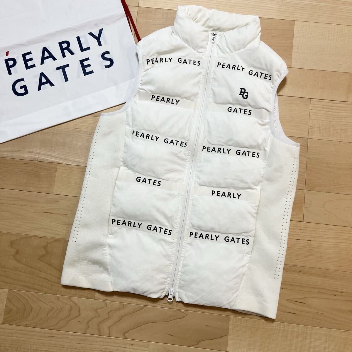 ★パーリーゲイツ 中綿入りベスト メンズ ★送料無料 正規品 PEARY GATES拍卖