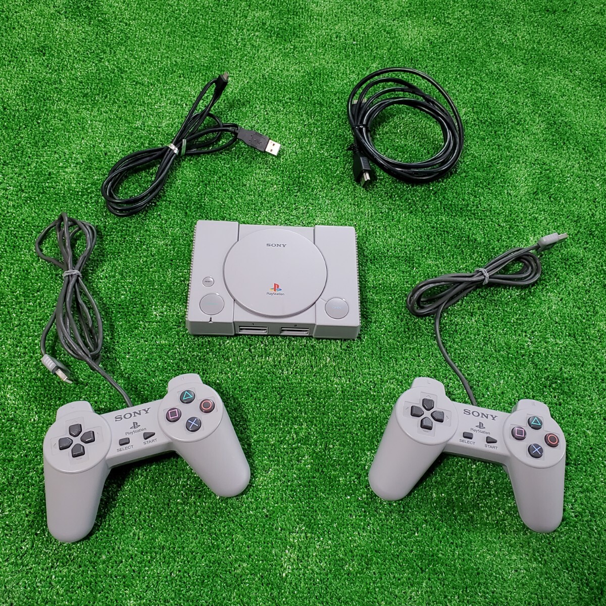 SONY ソニー PlayStation プレイステーション クラシック 本体 動作確認済み SCPH-1000R コントローラー プレステ PlayStation オススメ拍卖