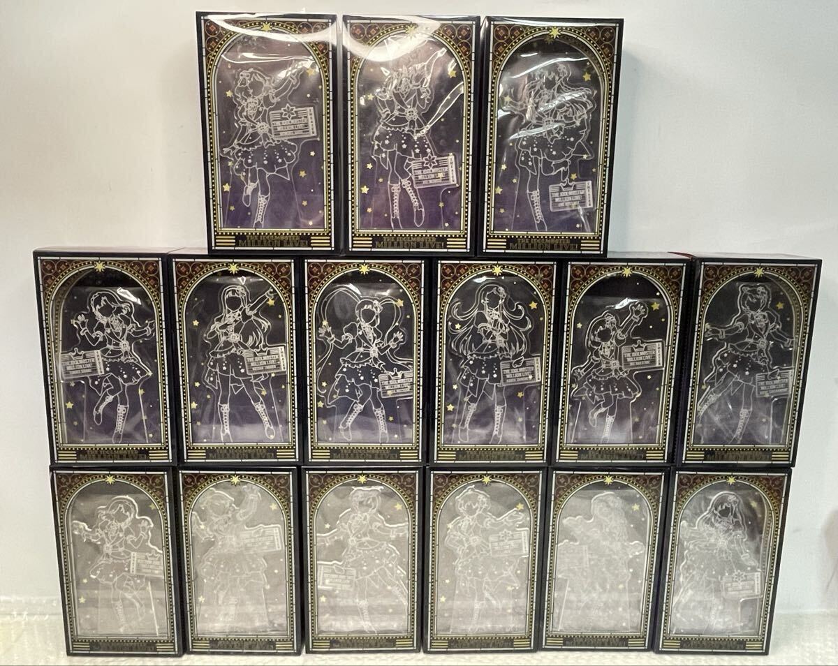 【未使用】アクリルライトパネル アイドルマスター ミリオンライブ THE IDOLMASTER MILLION LIVE! 15種セット/送100サイズ拍卖