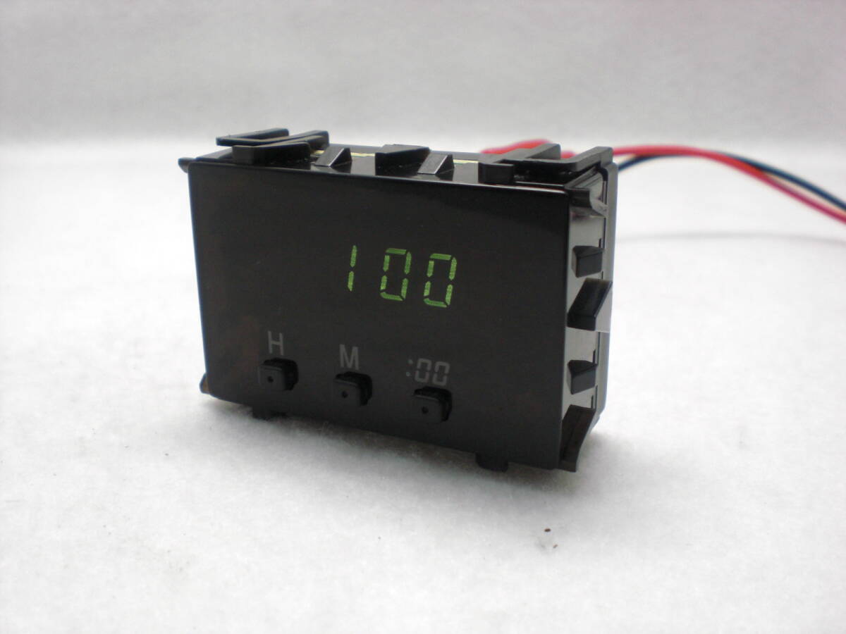 トヨタ・ダイハツ純正 デジタル時計 中古 JECO その2拍卖