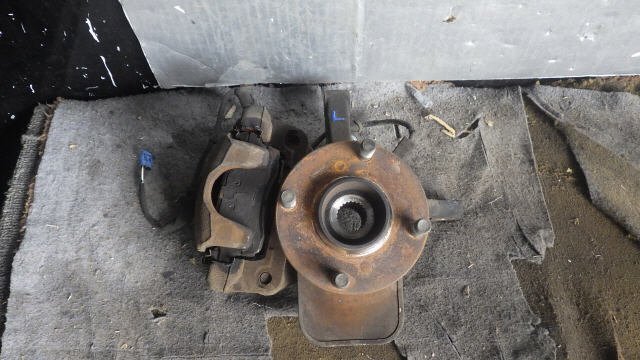 akurudepa H22年 モコ DBA-MG22S 左 フロント ナックル ハブ K6A 40015-4A00A拍卖