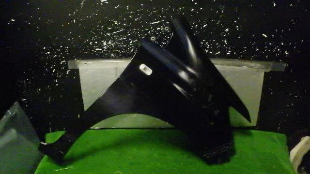 akurudepa H23年 フリードスパイク DBA-GB4 右 フロント フェンダー 60211-SFM-000ZZ 黒パール PB81P拍卖