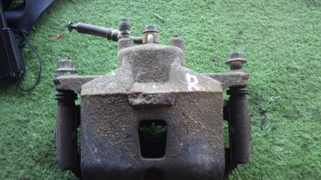 akurudepa H26年 ランサー DBF-CVY12 右 フロント ブレーキ キャリパー MQ703783拍卖