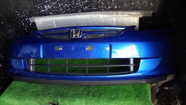 akurudepa H19年 フィット DBA-GD1 中期 フロント バンパー 71101-SAA-900 青 B520P拍卖