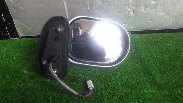 akurudepa H21年 キューブ DBA-Z12 右 ドア ミラー サイド 96301-1FA1C シルバー KY0拍卖