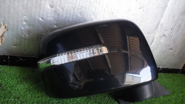 akurudepa H26年 スペーシア DBA-MK32S 右 ドア ミラー サイド 84701-81MV4 黒 ZJ3拍卖