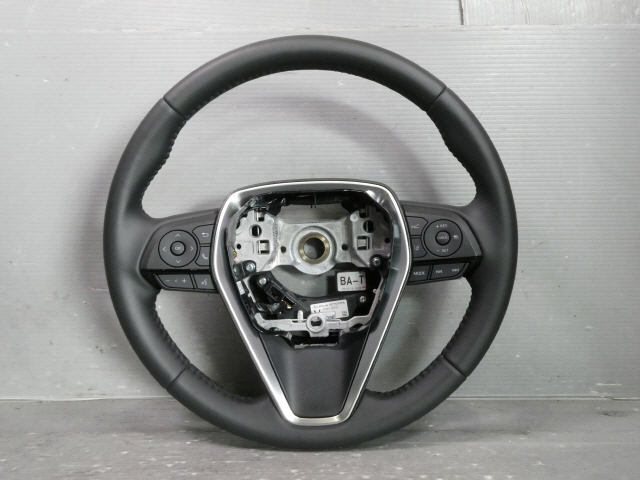 ハリアー 6BA-MXUA80 ハンドル ステアリング ホイール 45100-48680-C0 令和7年 グレード【G】 1kurudepa拍卖