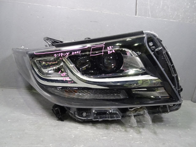 アルファード DBA-AGH30W 右 ヘッド ライト ランプ レンズ 81145-58371 LED ICHIKO 58-60 前期 グレード【S】 1kurudepa拍卖