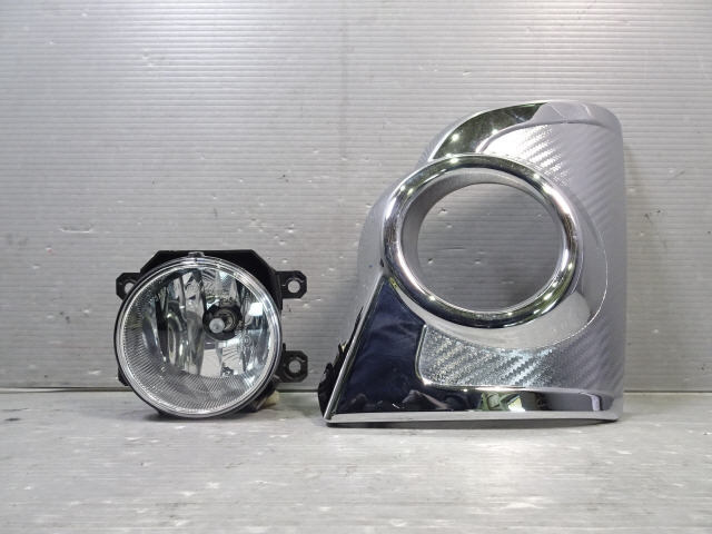 タント DBA-LA600S 左 フォグ ランプ ライト 81210-B2130 ハロゲン KOITO ベゼル付き 前期 カスタムX 1kurudepa拍卖