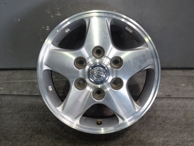 キャラバン LDF-VWE25 ホイール ホイル 純正 アルミ 15インチx5.5JJ 1本 40300-VW125 1kurudepa拍卖