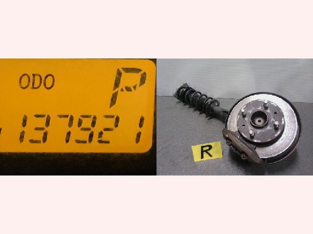 5kurudepa H19年 ハイゼット LE-S320V 右 フロント ストラット EFVE S330V S321V S331V 48510-B5011-A 32796拍卖