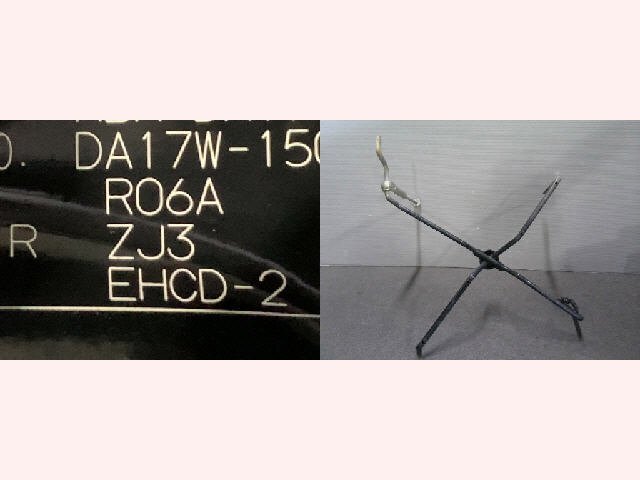 5kurudepa H30年 エブリィ ABA-DA17W スペア タイヤ ハンガー DR17 DS17 DG17 2WD 33144拍卖