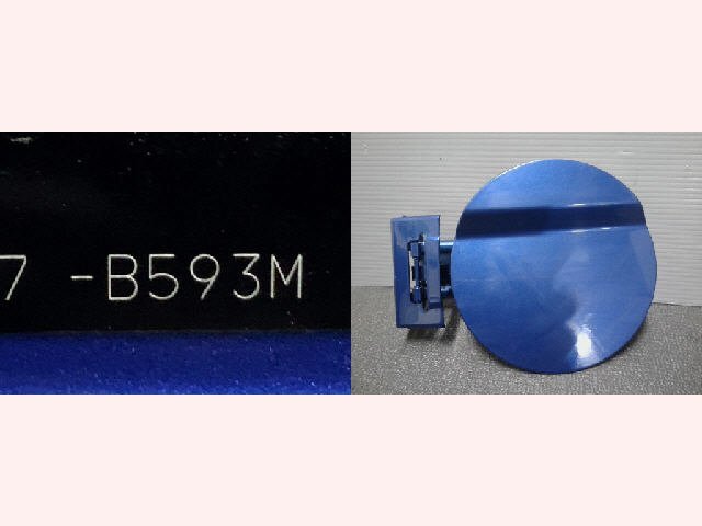 5kurudepa H30年 N-BOX DBA-JF3 フューエル リッド フタ 青 B593M JF4 エヌボックス カスタムターボ 33079拍卖