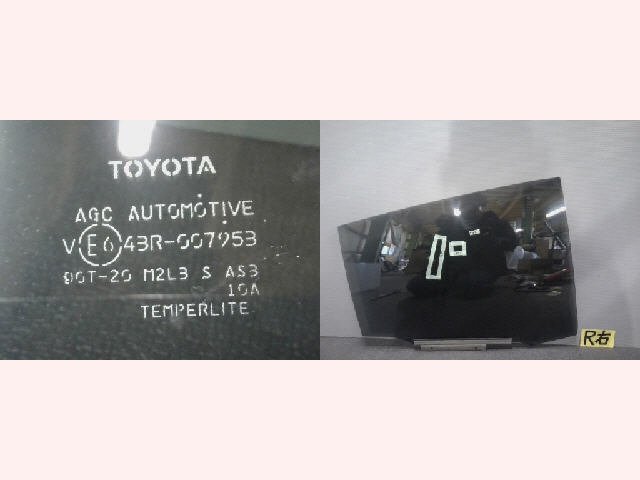 5kurudepa H28年 プリウス DAA-ZVW51 リア 右 ドア ガラス ZVW50 ZVW52 ZVW55 A 2WD 33253拍卖